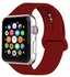 Replacement Band For Apple Watch 4/3/2/1 Series Maroon