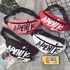 nylon cloth fanny pack The New Fashion letter nylon messenger bag Fashion sports outdoor chest bag fanny pack