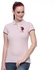 U.S. Polo Assn. 212500ZH1CK-LTLL Polo Shirt for Women - L, Lavender/Maroon/Green