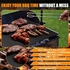 Grill Mats Non Stick BBQ Grill Mats- Reusable, Works on Gas, Charcoal, Electric Grill