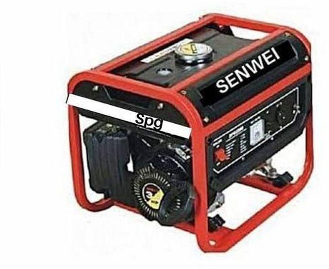 Senwei 1.8KVA Manual Start Generator - Spg2200 Quality