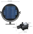طقم مضخة نافورة مياه غاطسة بدون فرش تعمل بالطاقة الشمسية بجهد 9 فولت وقدرة 3 وات أسود