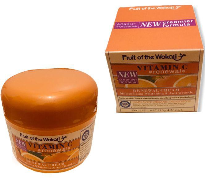Fruit Of The Wokali Intense Antioxidant Skin Renewal Cream 125g