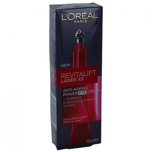 L'oreal Revitalift Laser X3 Anti Ageing Power Eye Cream - 15 ml