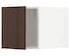 METOD Top cabinet, white/Lerhyttan black stained, 40x40 cm - IKEA