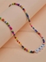 Fashion Love Choker Beads Necklace Multicolor