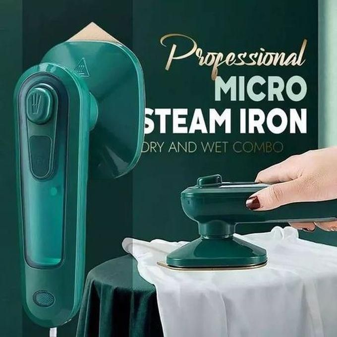 MICRO STEAM HANDHELD WET AND DRY IRON FOR TRAVEL AND HOME