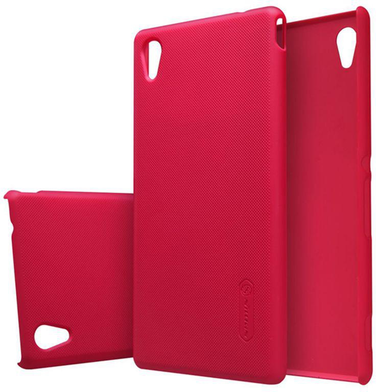 Polycarbonate Super Frosted Shield Case Cover For Sony Xperia M4 Aqua Red