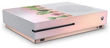 Watercolor Cactus Skin For Xbox One S