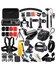 50-In-1 Outdoor Sports Action Camera Accessories Kit for GoPro Hero 1 2 3 4 Pole Head Chest Mount Strap Bundle