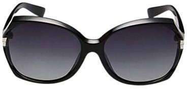 Women's Classic Vintage Oversized Polarized Metal Sunglasses