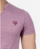 Men's Club Solid T-Shirt - Heather Light Purple