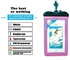 Waterproof Pouch Lanyard - Waterproof, Dustproof, Snowproof Sensitive Screen Pouch Dry Bag