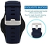 MroTech 22mm Watch Strap Silicone Quick Release Soft Rubber Replacement Watch Bands Compatible with Samsung Gear S3 Frontier/Classic/Galaxy Watch 46mm / Huawei Watch GT/Ticwatch Pro - Dark Blue