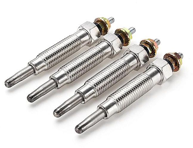 KIMISS Car Spark Plugs Steel 4Pcs/Set Diesel Heater Glow Plugs Fit For L200 L300 0250202092 
