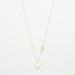 Chain Necklace with Heart Shaped Shell Pendant