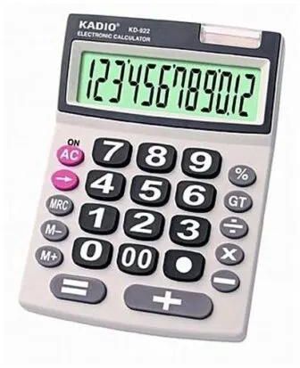 12 Digits Electronic Calculator