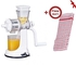 Generic Fruit and Vegetable Juicer Mixer manual - White (+ Free Gift Hand Towel).