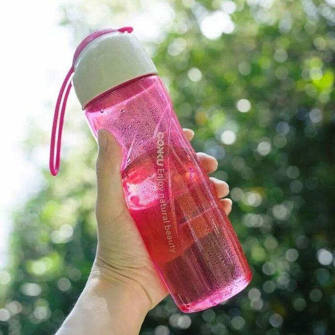 Plastic Water Bottle - Pink