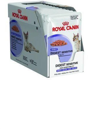 Royal Canin Royal Canin Wet Food Digest Sensitive In Gravy - 12 Pcs