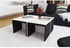 Coffee Table, 100 cm, Black/White - T-063