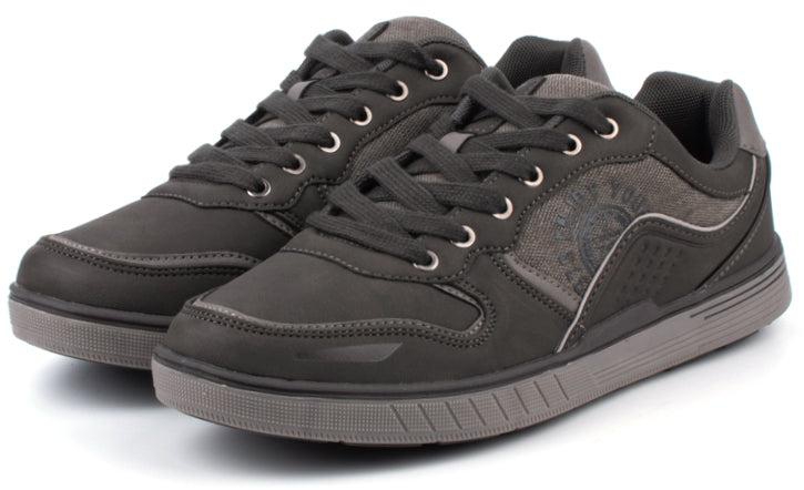 LARRIE Men Casual Sneakers - 5 Sizes (Dark Grey)