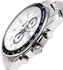 Casio Men's White Dial Stainless Steel Band Watch - EF-547D-7A2V