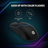 HP Wired Gaming Mouse 7 Color LED Light DPI Control M100, Black