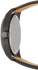 Citizen Men's Eco-Drive Black Dial Leather Band Watch - AW1050-01E