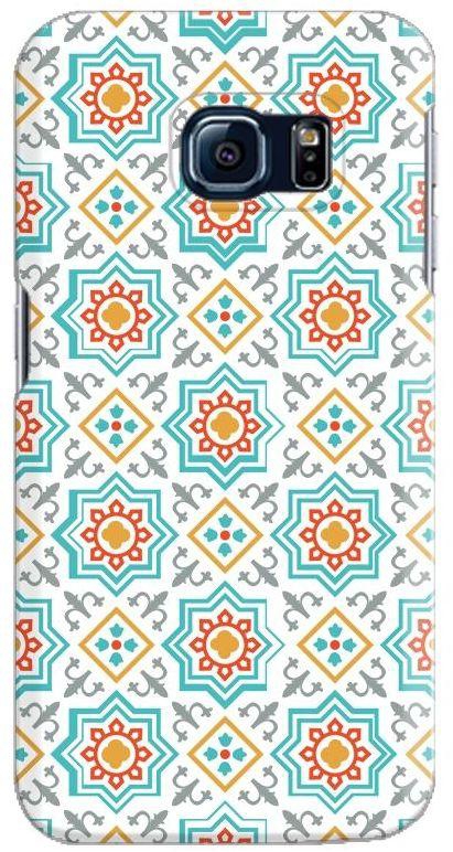 Stylizedd Samsung Galaxy S6 Edge Premium Slim Snap case cover Gloss Finish - Moroccan Mosaic