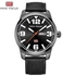 Mini Focus MF0032G Nylon Watch - For Men - Black/Silver