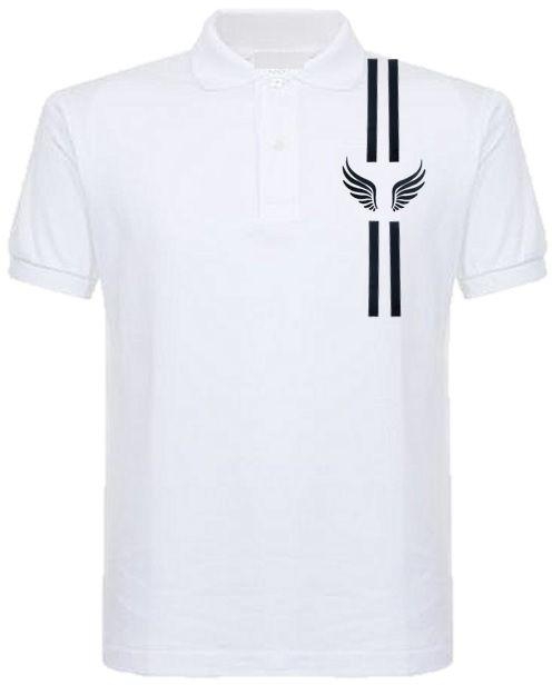 Ifit Wears Men's Exclusive Quality Rank Design Polos - White