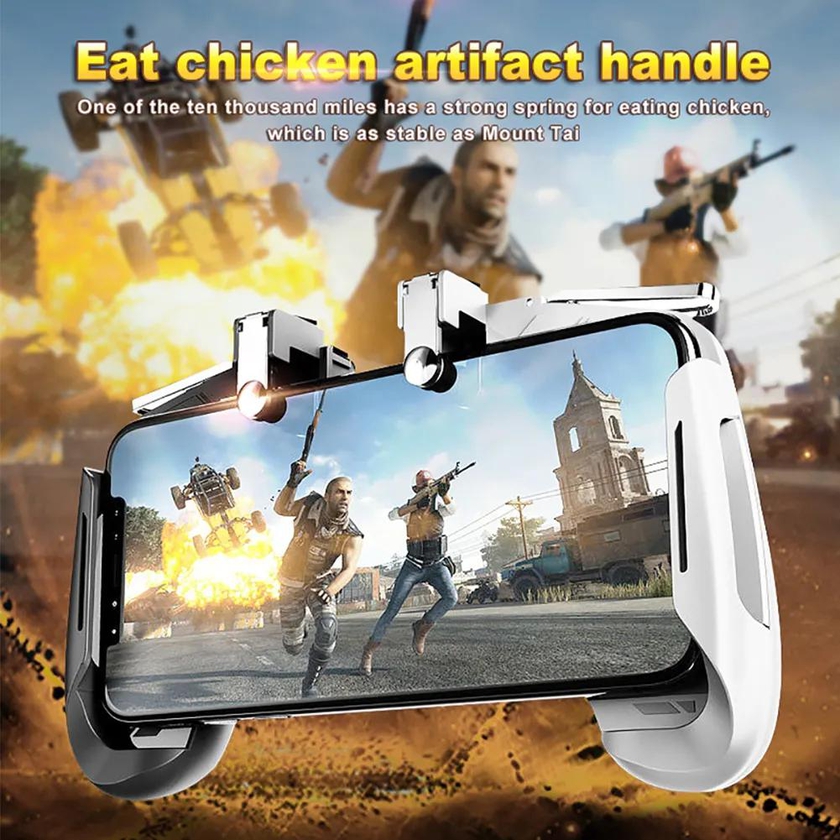 Mobile Game Controllers PUBG Gamepad Game Joystick Game Free Fire Trigger Game Controller for iPhone Android
