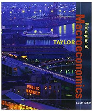 Principles Of Macroeconomics Paperback English by Taylor - 2000