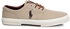 Polo Ralph Lauren 8161556510NN Faxon Low Canvas Fashion Sneakers for Men - 10 US, Khaki