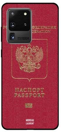 Skin Case Cover -for Samsung Galaxy S20 Ultra Russian Passport Russian Passport