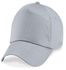 Face Cap With Adjustable Strap - Grey