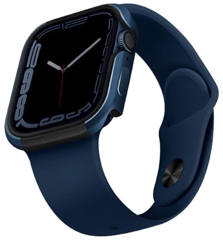 Uniq Valencia Apple Watch Case 45/44Mm - Cobalt (Cobalt Blue)