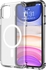 IPhone11 6.1 Inch Magnetic Transparent Shockproof Anti-Yellowing Flexible Silicone TPU MagSafe Wireless Charging Back Cover Case