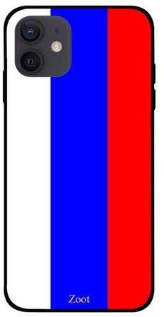 France Flag Printed Case Cover -for Apple iPhone 12 mini Blue/Red/White Blue/Red/White
