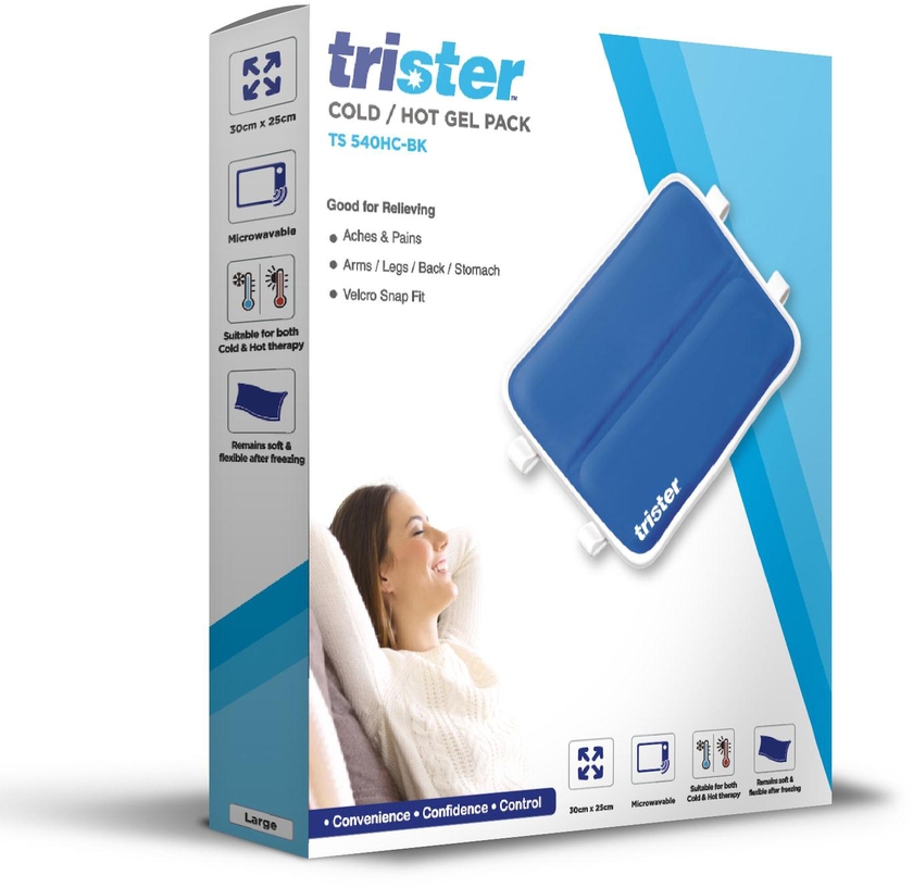 Trister - Soft Cold / Hot Gel Pack Back Wrap