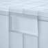 PANSARTAX صندوق تخزين مع غطاء, شفّاف رمادي-أزرق, ‎33x33x33 سم‏ - IKEA