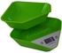 Evogadgets Kitchen Scales with Removable Tray or Mixing bowl (Green)