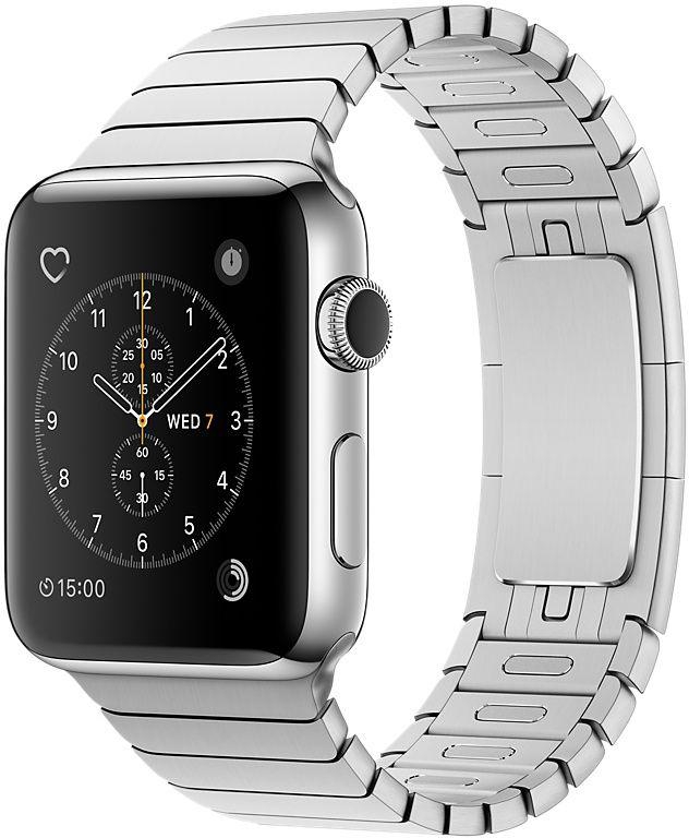 Apple Watch Series 2 - 42mm Stainless Steel Case with Link Bracelet, OS 3 - MNPT2