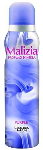 Malizia Purple Deodorant Spray for Women, 150 ml