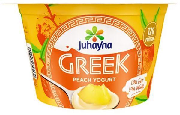 Juhayna Peach Greek Yogurt - 180g