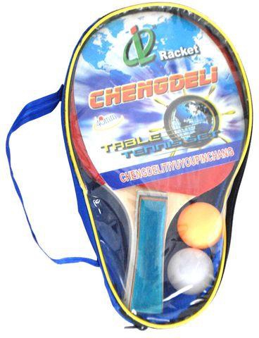 Energy FTT-4-9 Table Tennis Racket - Set 2 of Pieces - Red