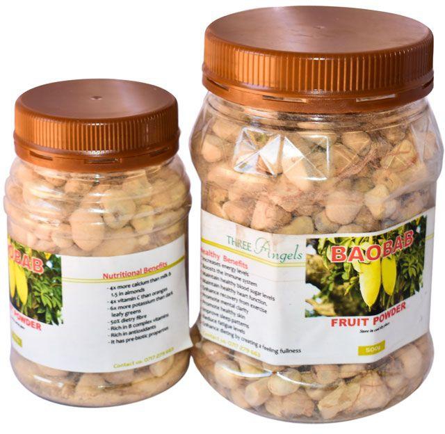 THREE ANGELS Baobab Fruit 2 pack of 100g and 200g