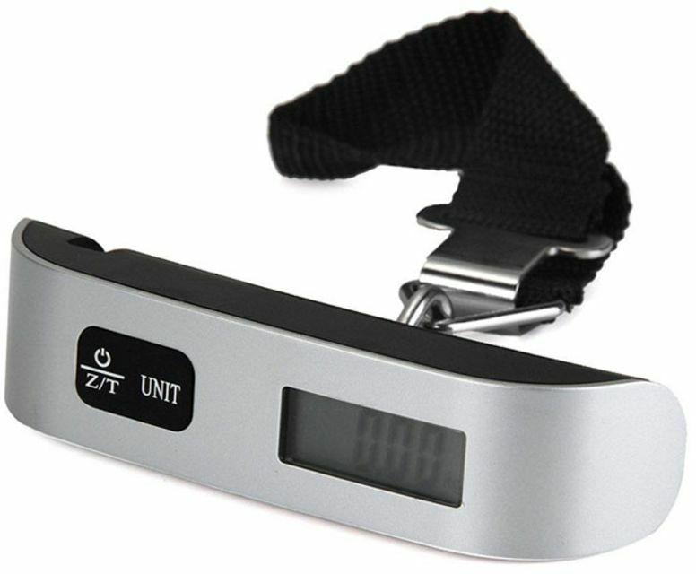 Digital Luggage Electronic Scale Silver/Black