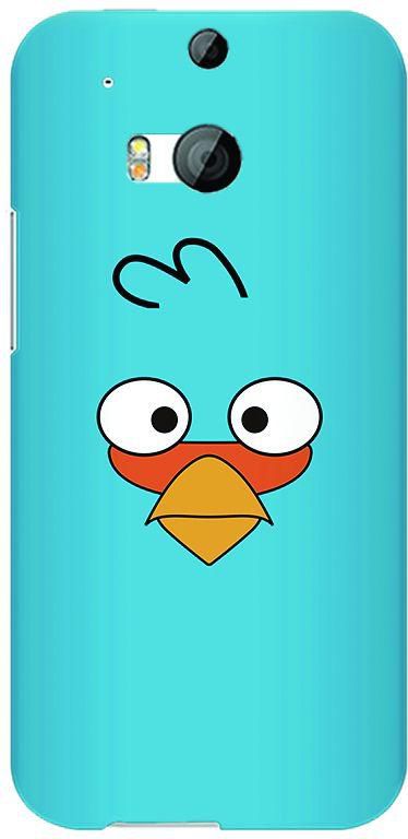 Stylizedd HTC One M8 Slim Snap Case Cover Matte Finish - The Blues - Angry Birds